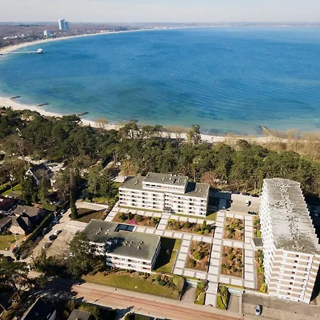 Apartman Ferienwohnung-mit-balkon-sonnig-4-stock-schwimmbad-sauna-inklusive-100m-zum-strand